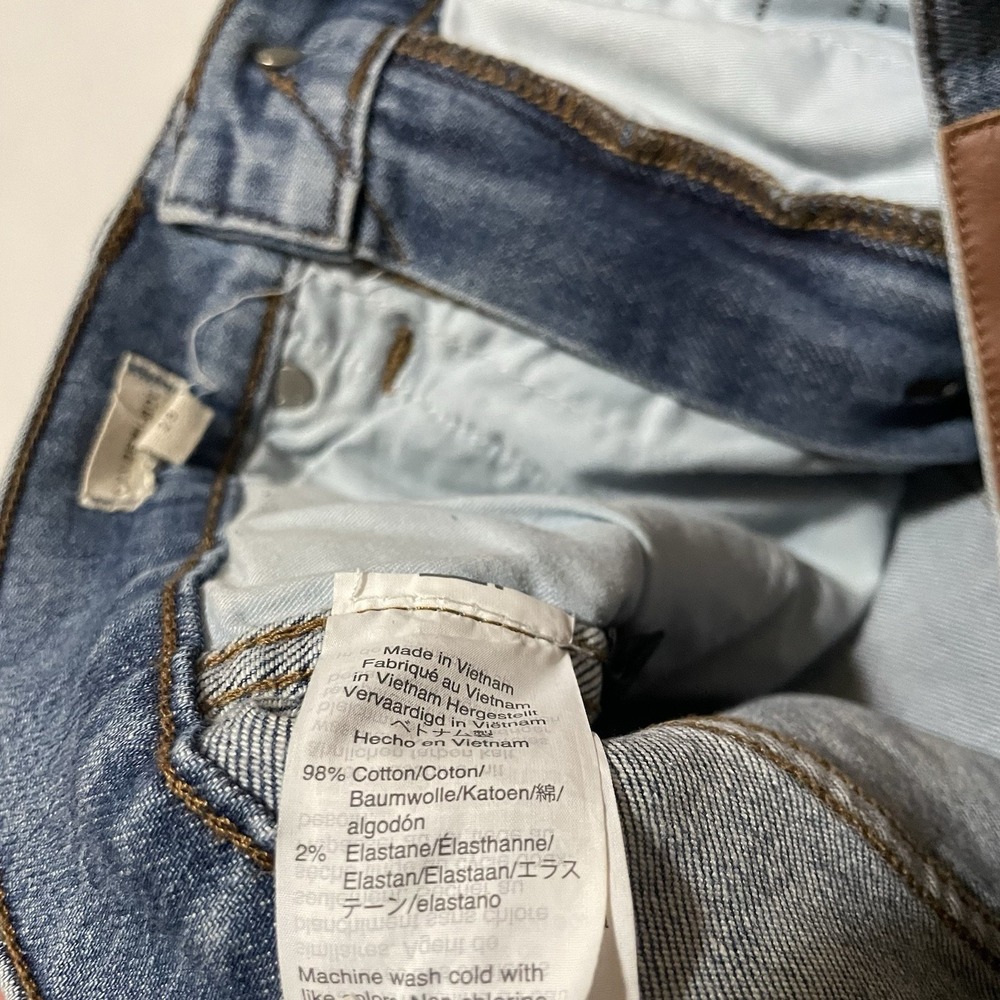Madewell Jeans Womens 28 X 26 Boot Cut Mid Rise Light Wash Stretch Cali Demi - Picture 8 of 11